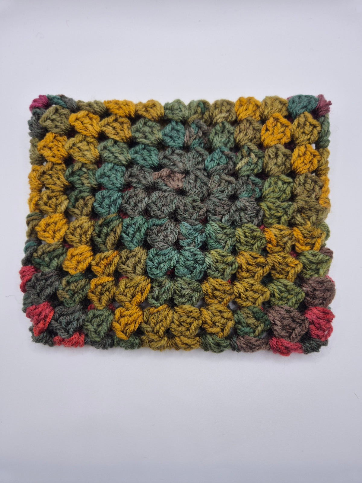 Crochet kindle sleeve, autumn colours