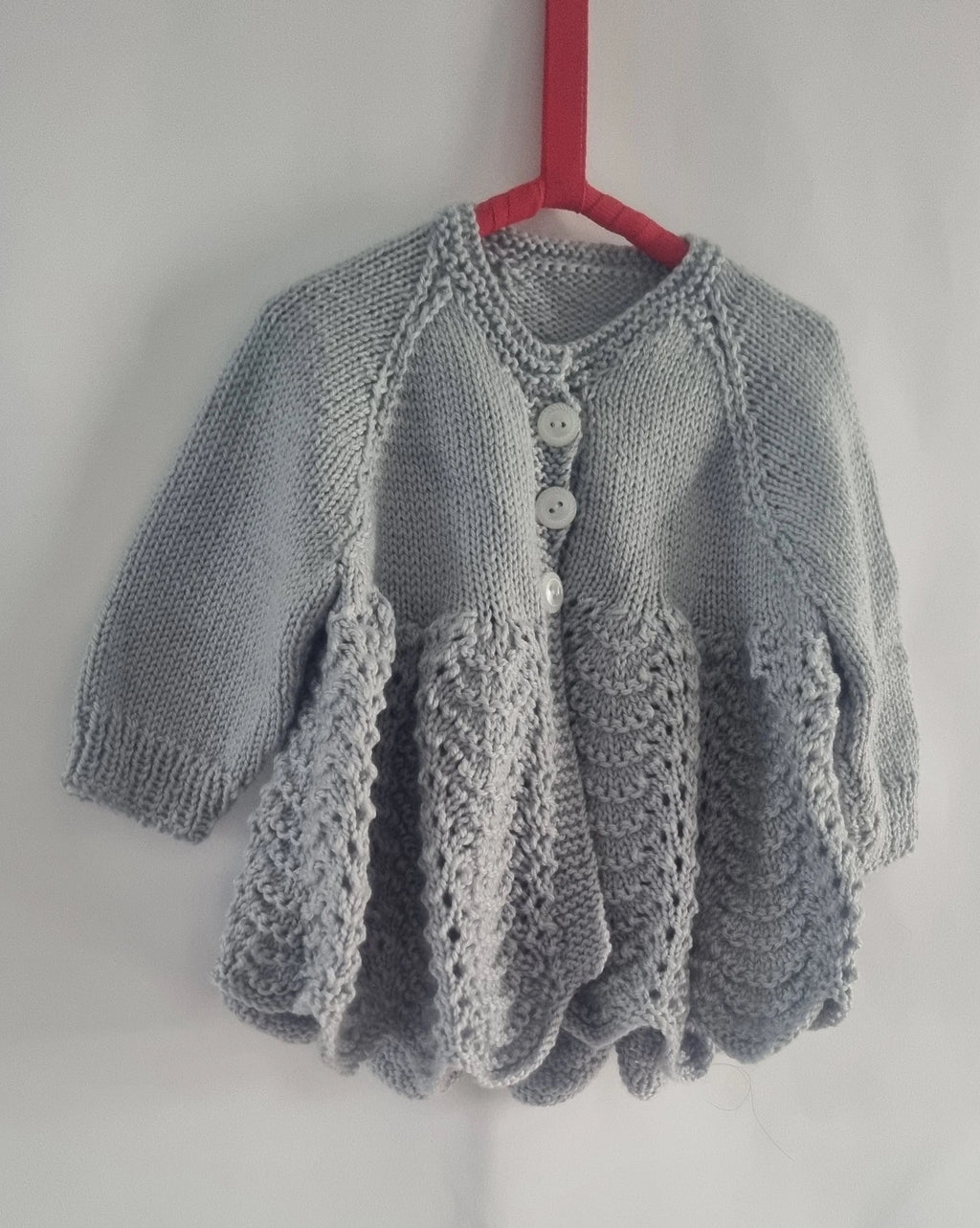 French Grey Vintage Cardigan