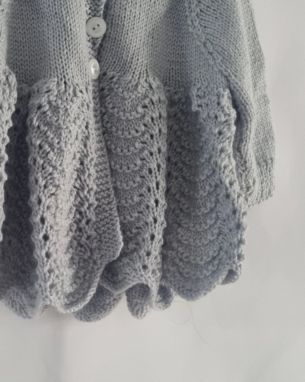 French Grey Vintage Cardigan