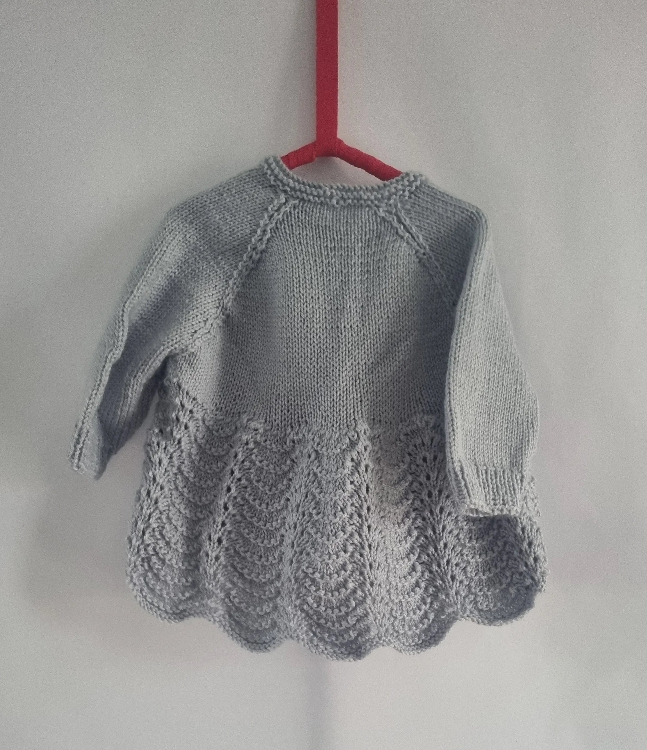 French Grey Vintage Cardigan