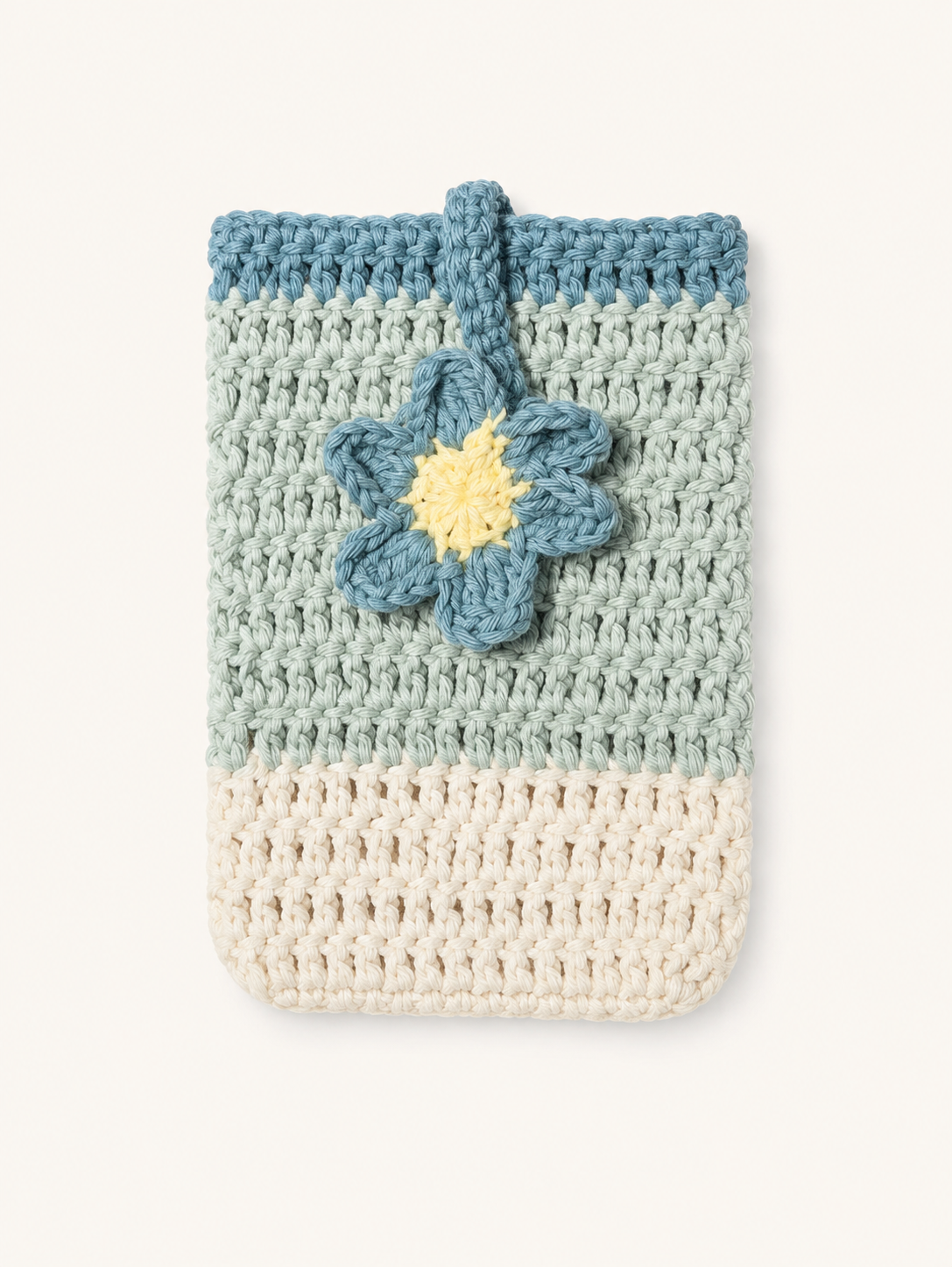 Cotton Crochet kindle sleeve
