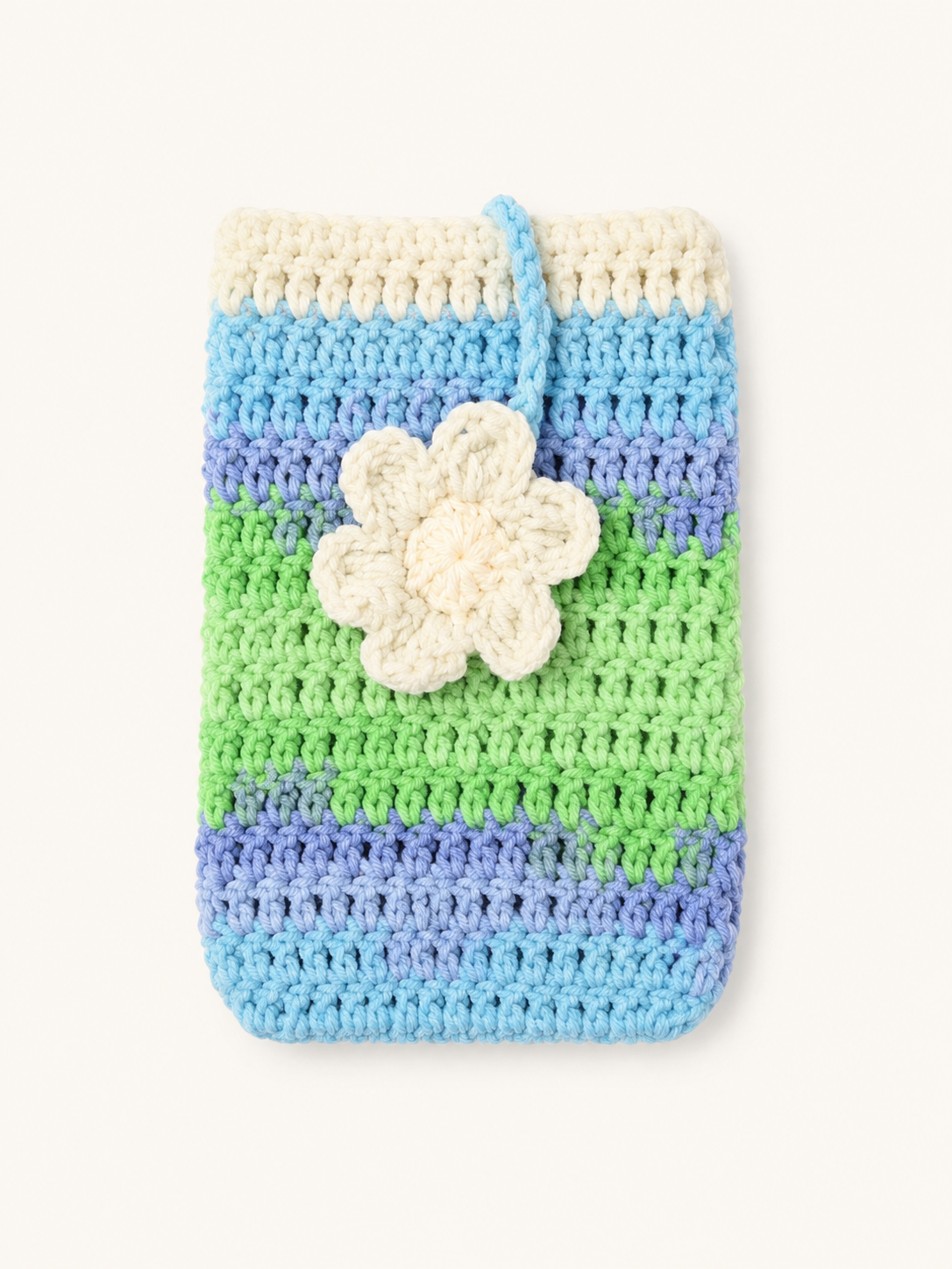 Cotton Crochet kindle sleeve