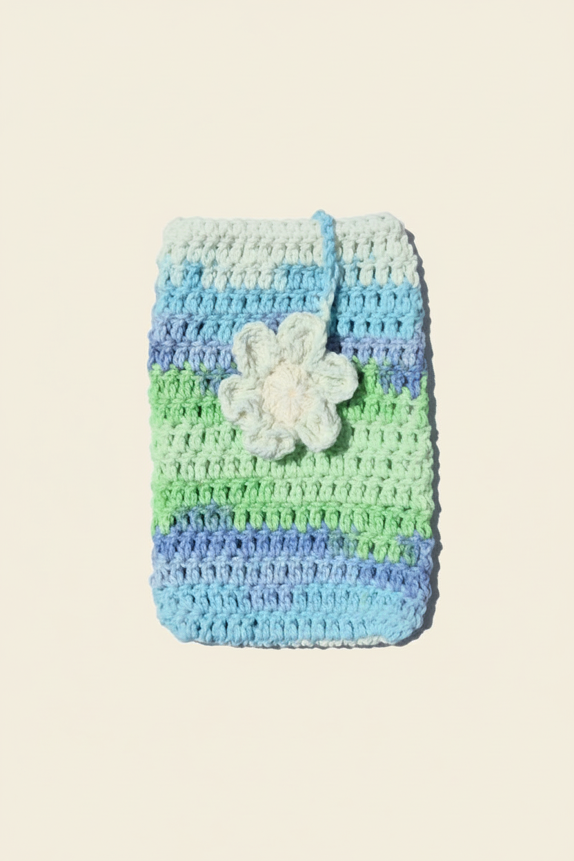 Cotton Crochet kindle sleeve