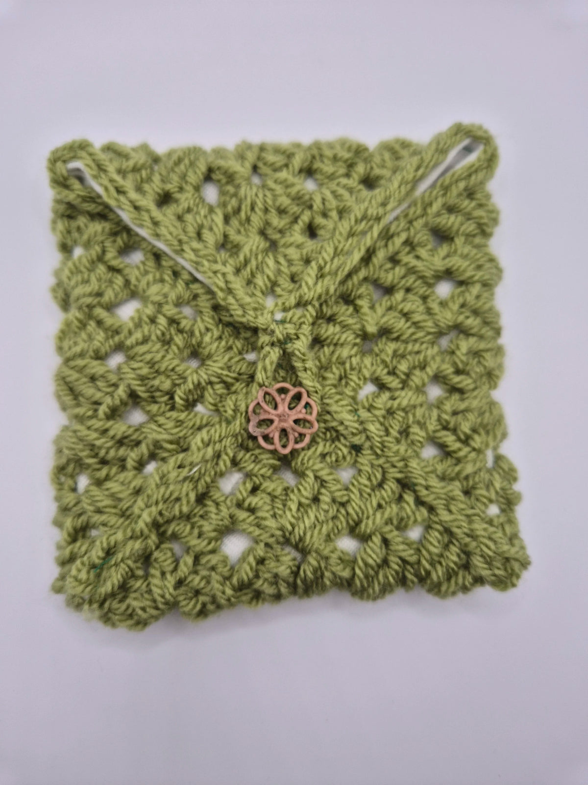 Crochet Sunflower purse