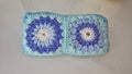 Sea glass crochet make up bag