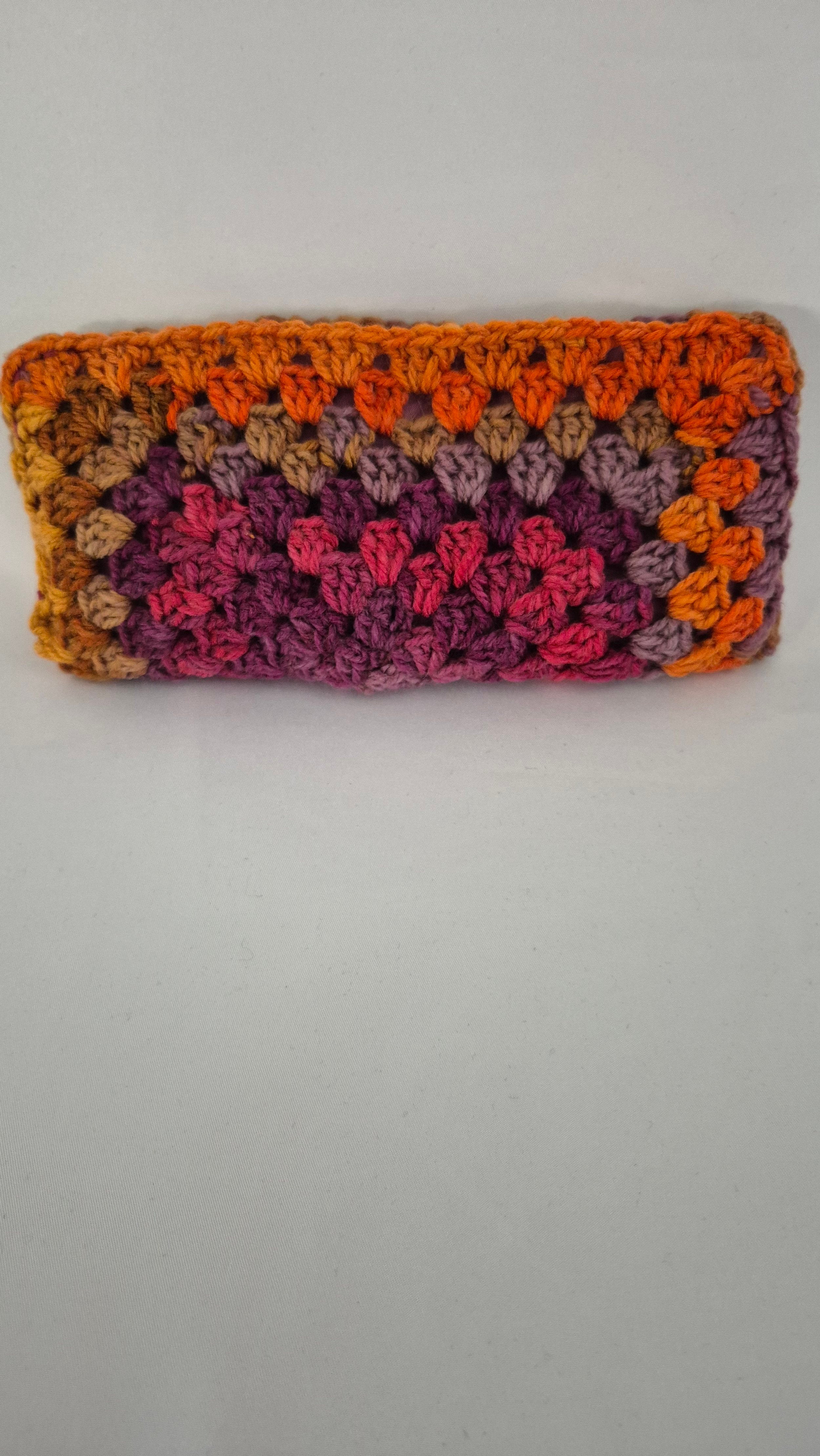 Handmade Crochet Make-Up Bag & Pencil Case | Multi-Purpose Pouch
