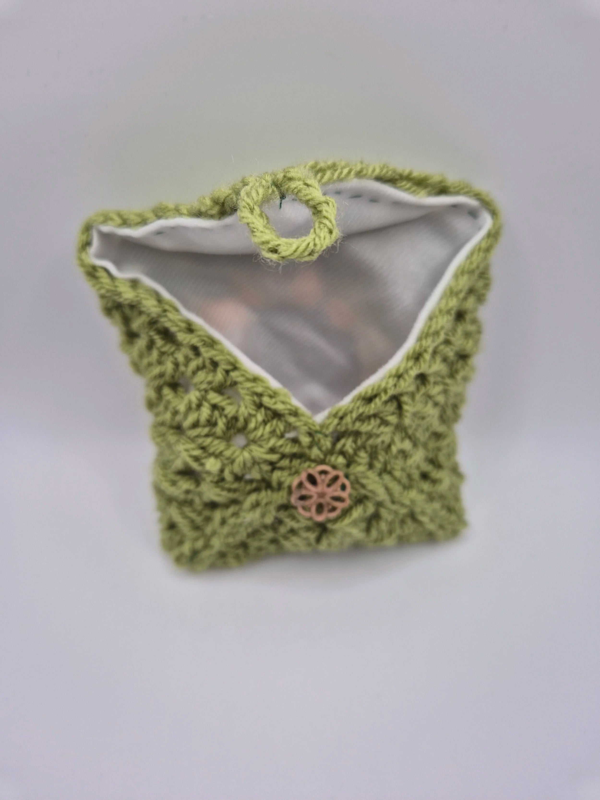 Crochet Sunflower purse