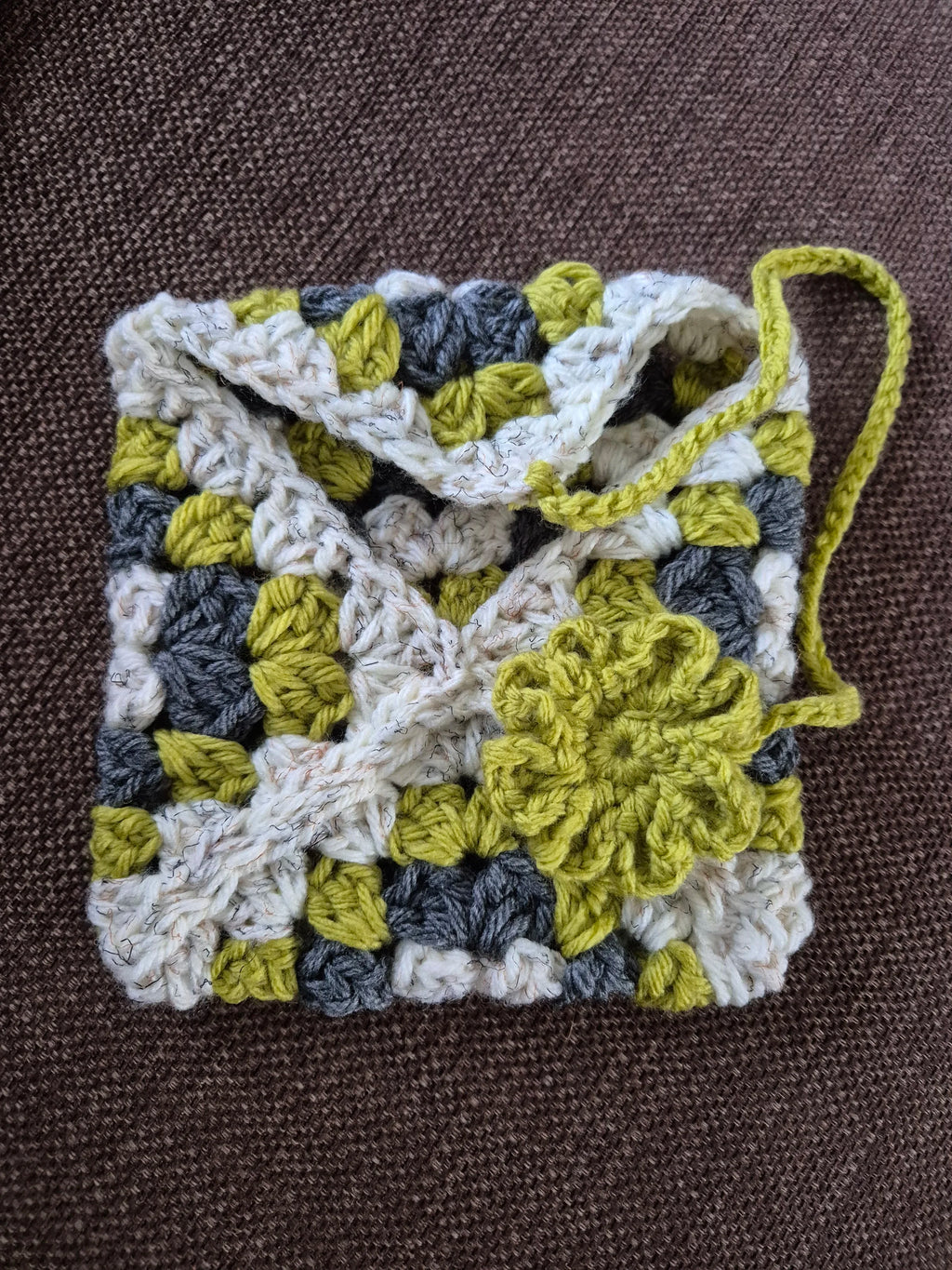 Crochet Kindle Cover/sleeve, chunky wool