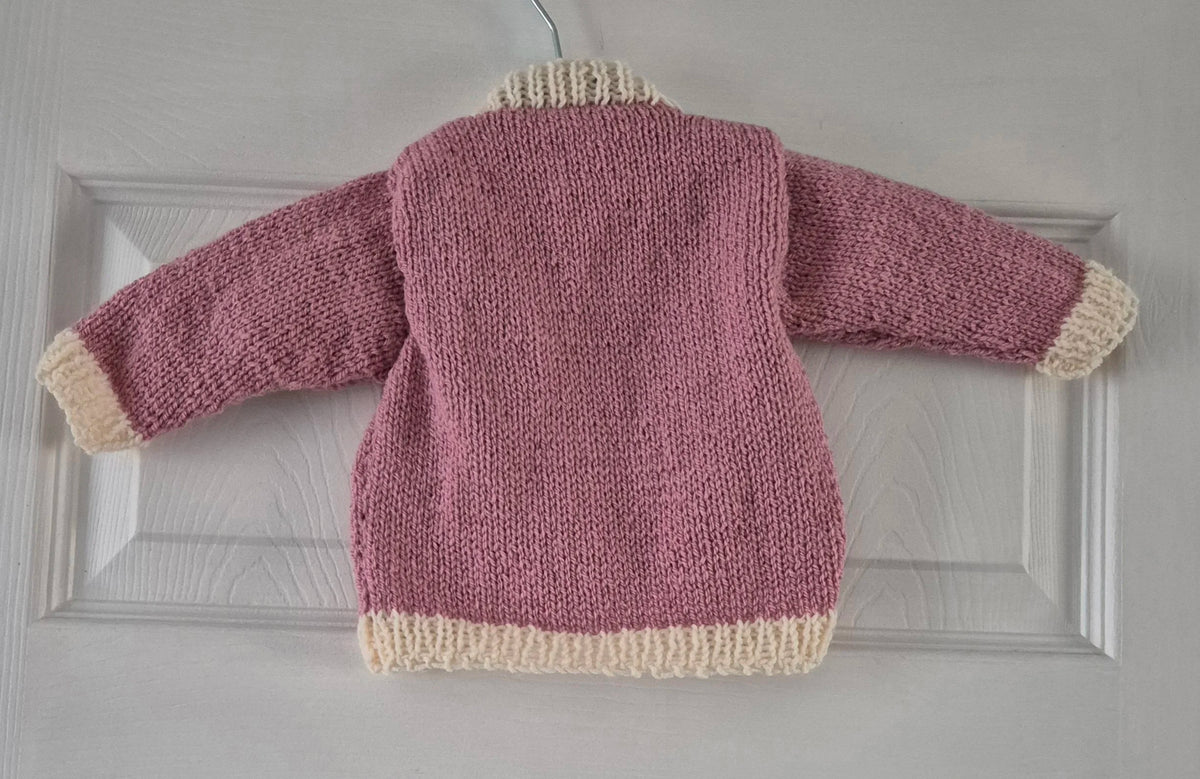 Love heart cardigan 0 to 3 months