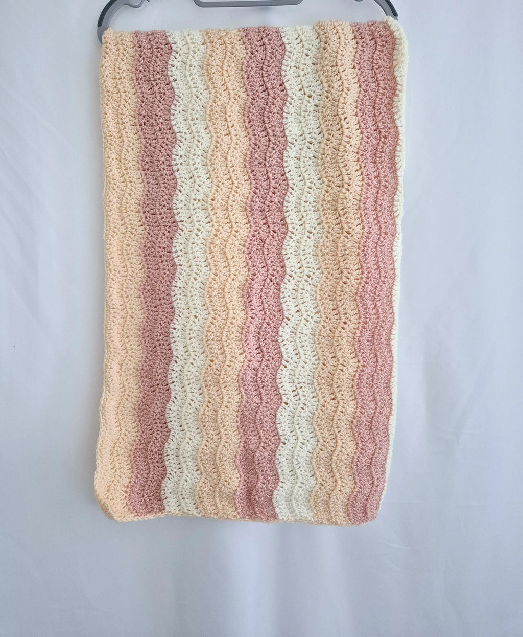 Buttermilk Crochet Baby Blanket