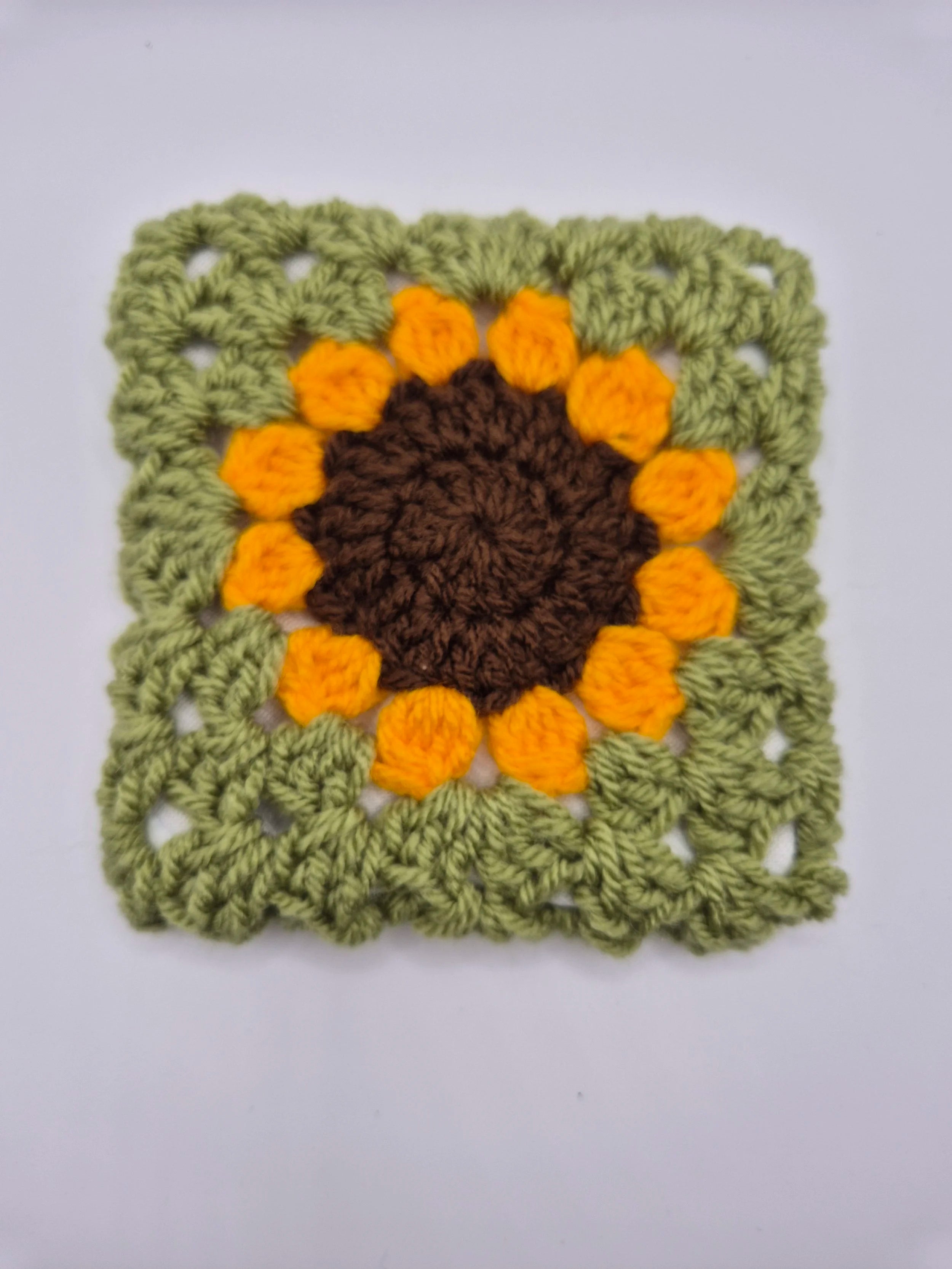 Crochet Sunflower purse